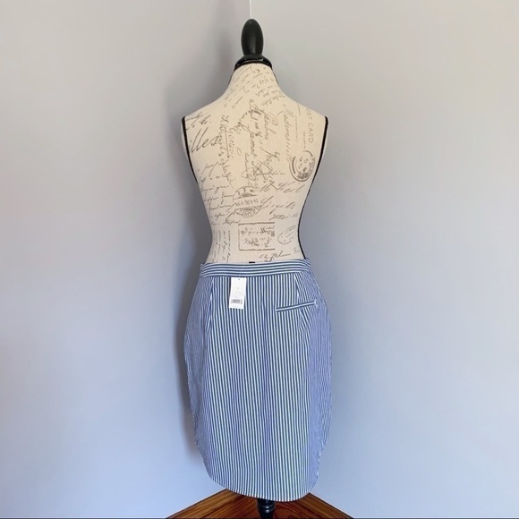 Banana Republic Relaxed Striped Pencil Skirt - Picture 4 of 8